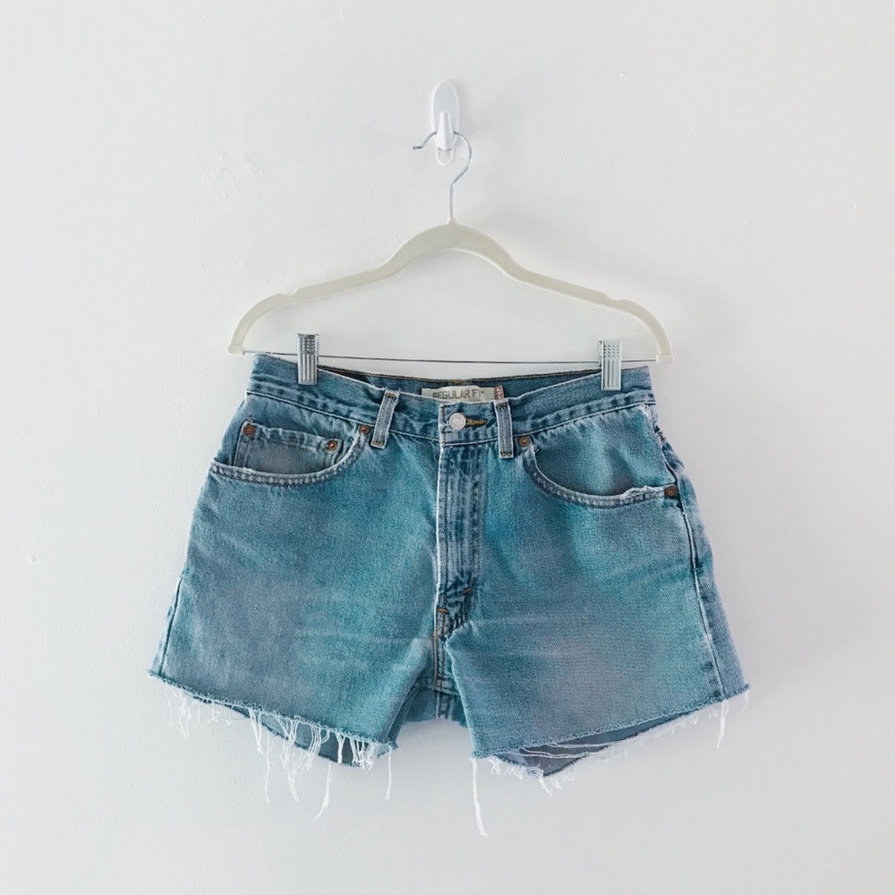 Levi’s 505 High Rise Jean Shorts